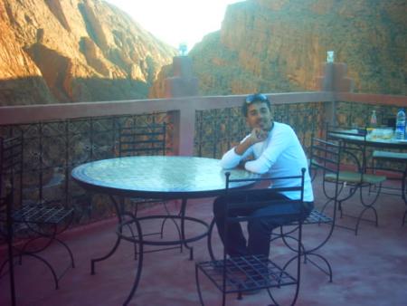 c moi dans les gorjes de tinghir c vraiment un lieu de nature